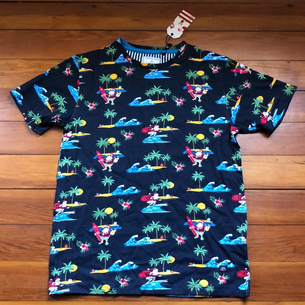 Kids Tropical Santa 🎅 Shirt